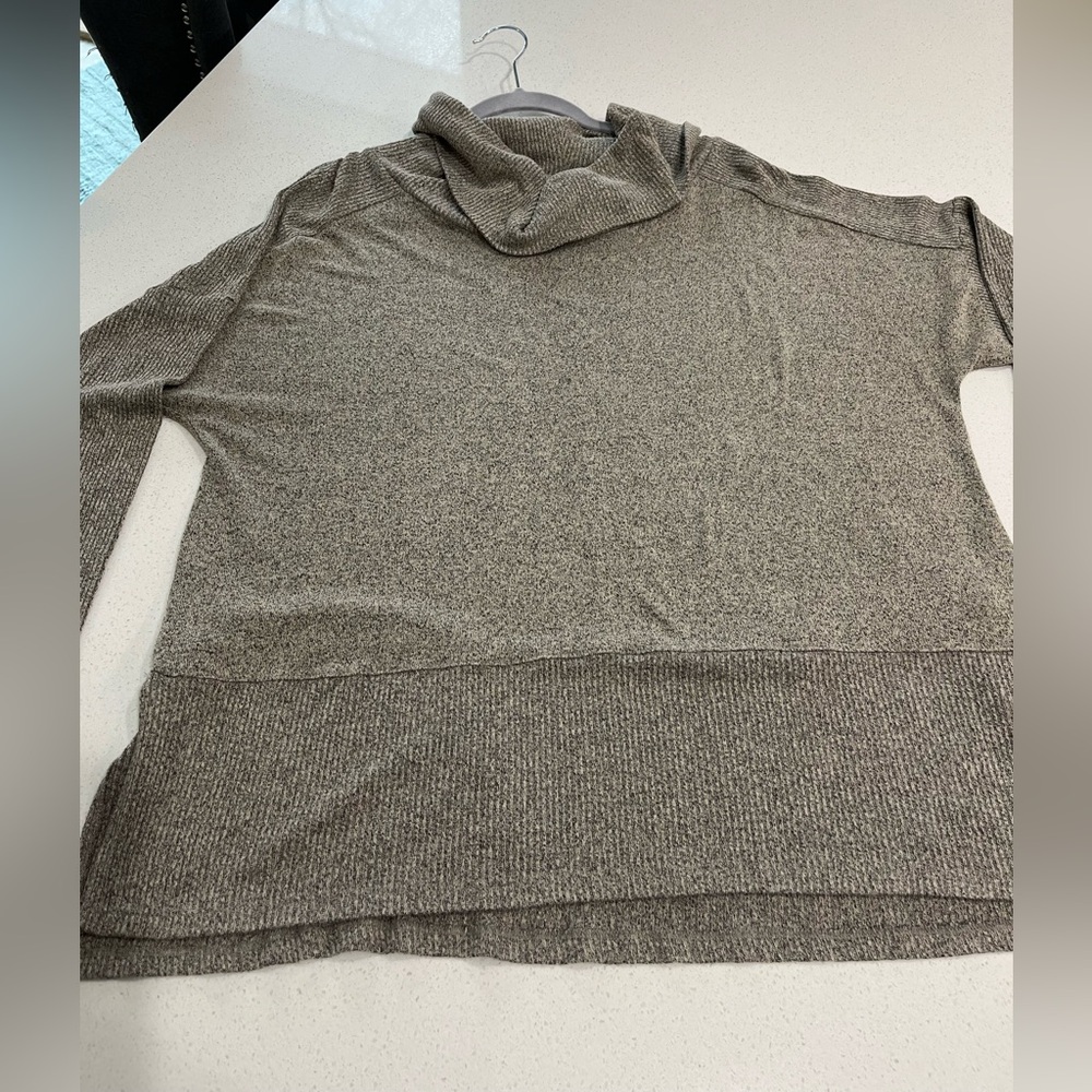 Cozy Gray Cowl Neck Sweater by Maurice’s